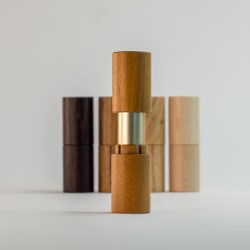 It clicks! Aptar Beauty and Quadpack revamp refillable lipstick encased in wood